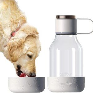 Water Bottle & Bowl Combo